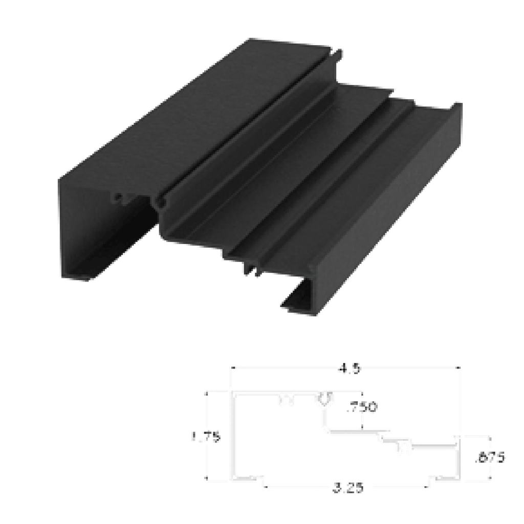 1-3/4X4-1/2 BRZ ANO HORIZONTAL