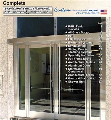 2011 ARCHITECTURAL GLASS AND METAL CATALOG