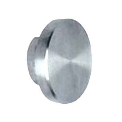 RUBY TRACK END CAP POLISHED S/S