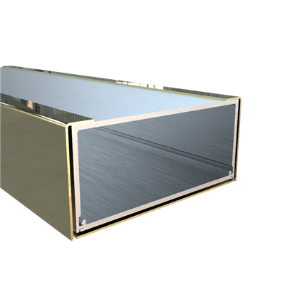 1-3/4 X 4 DOOR HDR POL BRASS PREP FOR OHC 72"
