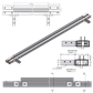 72" FLOATING HEADER POL S/S