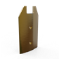 PL175 DRY-SET END CAP SAT. BRASS